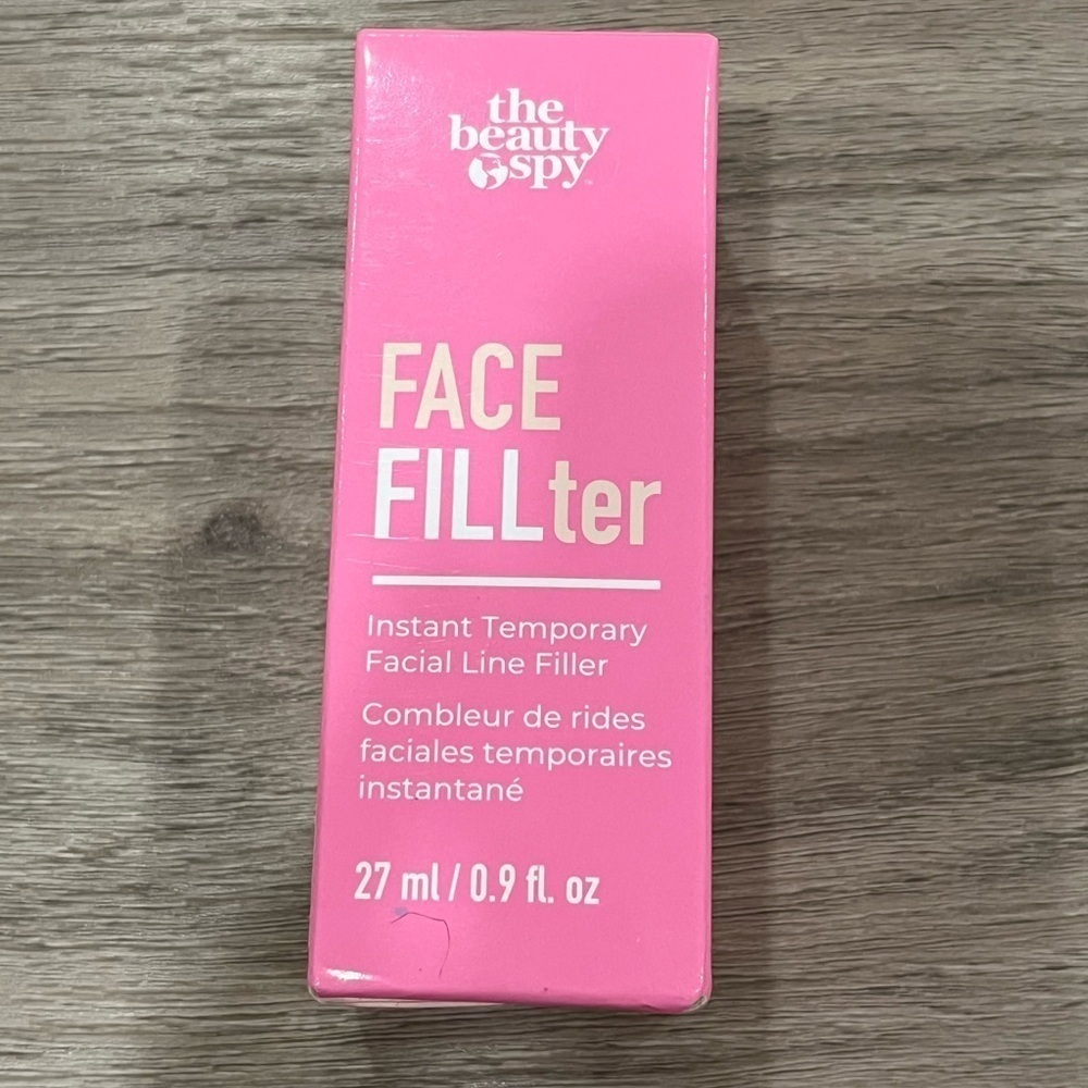 The Beauty Spy Face Fillter Facial Line Filler .9 oz NEW in Box NIB